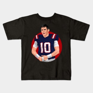 Mac Jones New England Patriots Kids T-Shirt